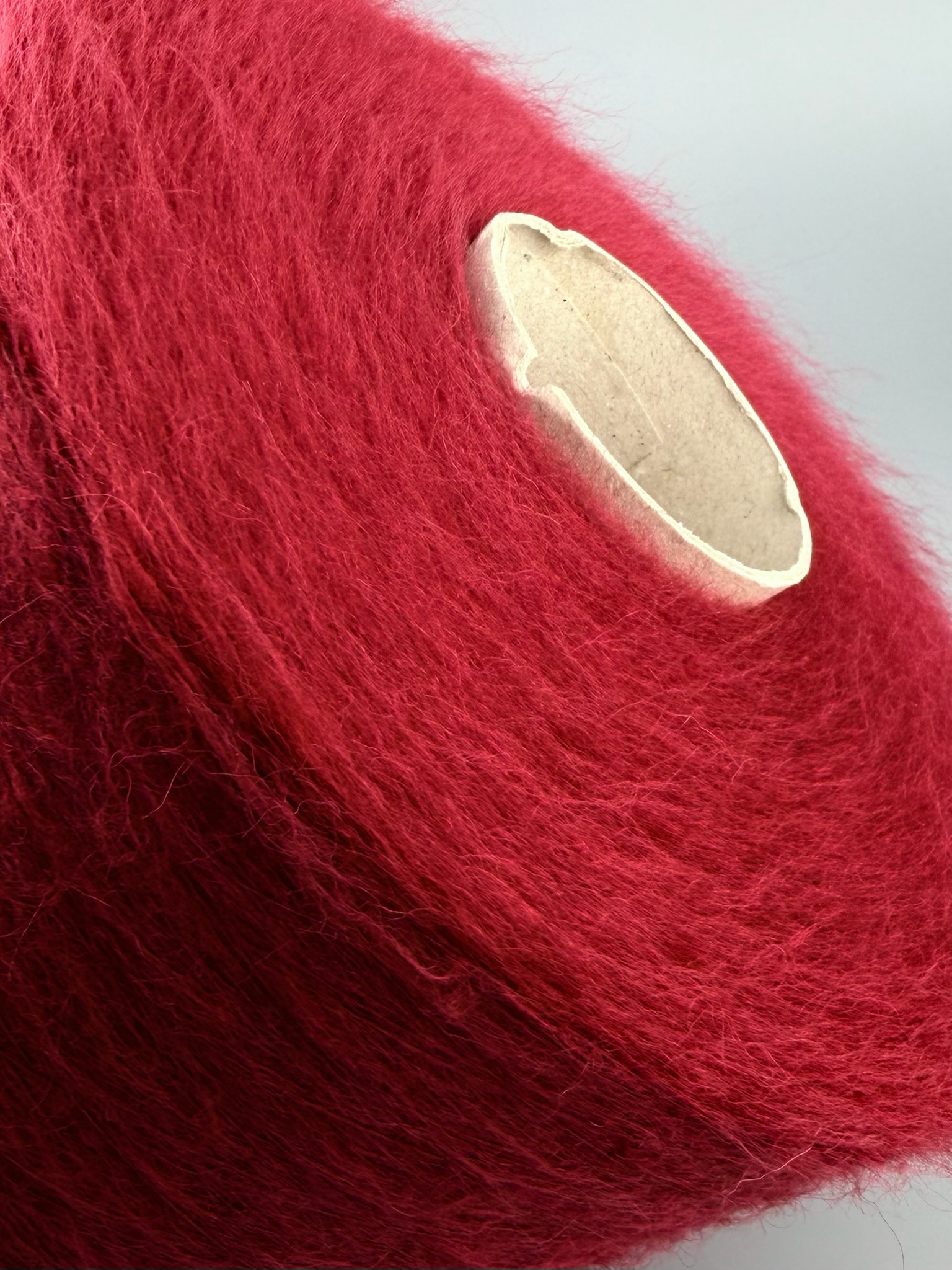 Mohair con Nylon 900 m / 100 g – Outlet – Bordeaux foto 3